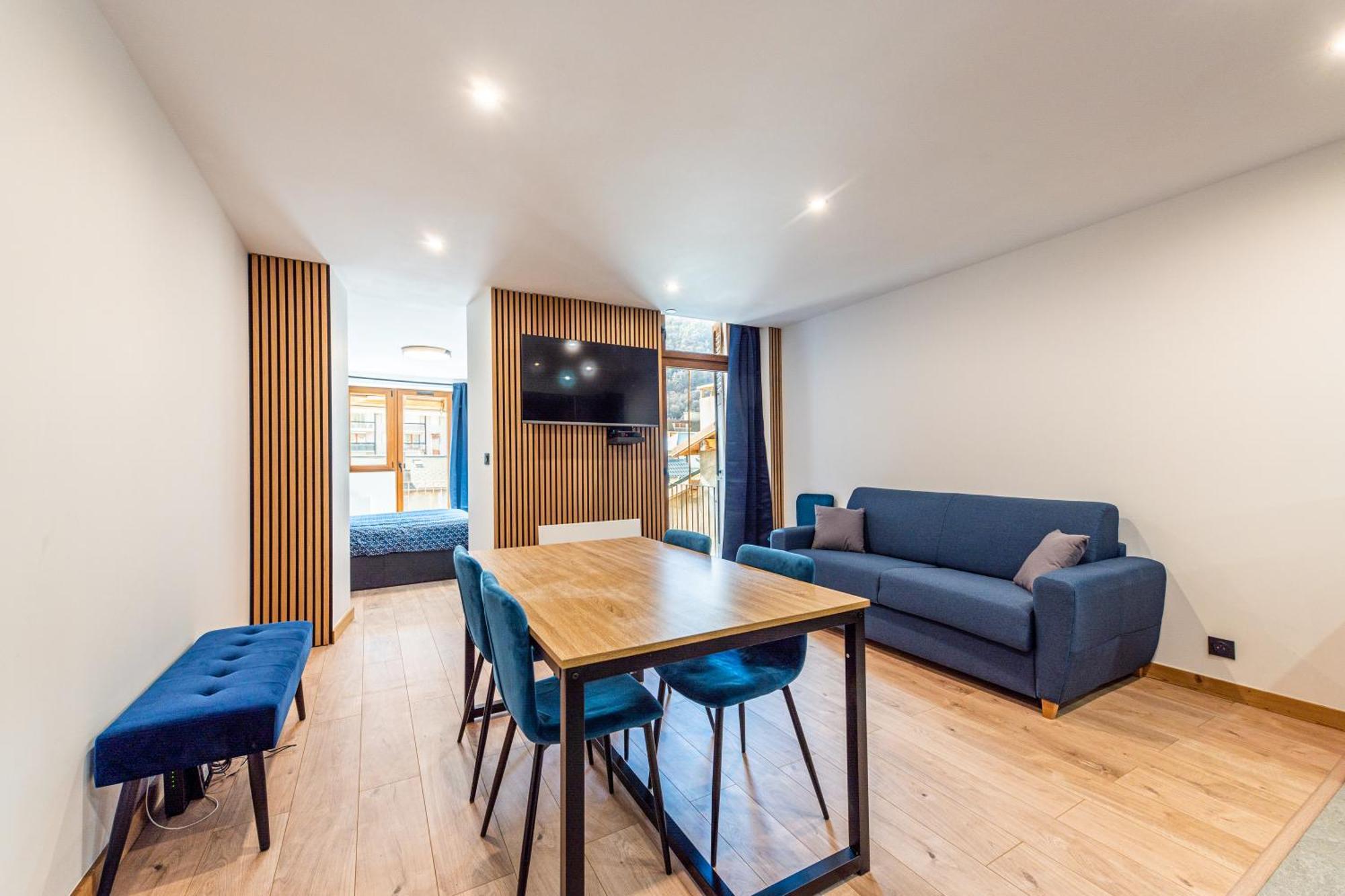 Appartement T2 "Le De Funes" Moutiers  Eksteriør bilde