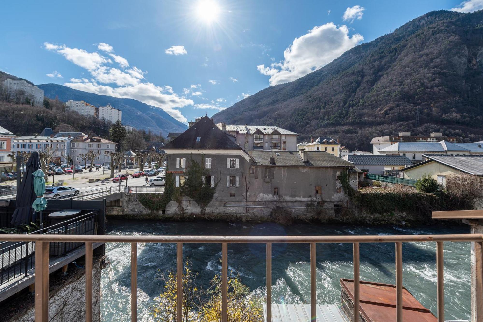 Appartement T2 "Le De Funes" Moutiers  Eksteriør bilde